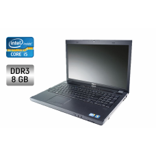 Ноутбук Dell Vostro 3700 / 17.3" (1600x900) TN / Intel Core i5-520M (2 (4) ядра по 2.4 - 2.93 GHz) / 8 GB DDR3 / 128 GB SSD / Intel HD Graphics / WebCam / Fingerprint б/в