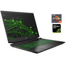 Ігровий ноутбук Б-клас HP Pavilion 15-ec1010nr / 15.6" (1920x1080) IPS / AMD Ryzen 5 4600H (6 (12) ядер по 3.0 - 4.0 GHz) / 8 GB DDR4 / 512 GB SSD / nVidia GeForce GTX 1650, 4 GB GDDR6, 128-bit / WebCam б/в