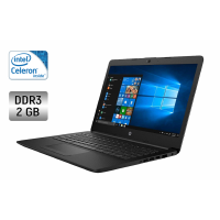 Ноутбук Б-клас HP 14-AC180ND / 14" (1366x768) TN / Intel Celeron N3050 (2 ядра по 1.6 - 2.16 GHz) / 2 GB DDR3 / 32 GB SSD / Intel HD Graphics N3000 Series / WebCam б/в