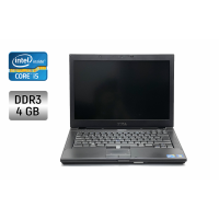 Ноутбук Dell Latitude E6410 / 14" (1366x768) TN / Intel Core i5-540M (2 (4) ядра по 2.53 - 3.07 GHz) / 4 GB DDR3 / 500 GB HDD / Intel HD Graphics / DVD-RW б/в