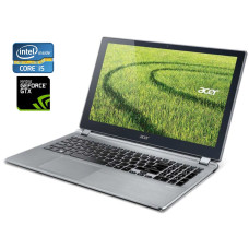 Ігровий ноутбук Acer Aspire V5 573PG / 15.6" (1366x768) TN Touch / Intel Core i5-4210U (2 (4) ядра по 1.7 - 2.7 GHz) / 8 GB DDR3 / 128 GB SSD / nVidia GeForce GTX 850M, 4 GB DDR3, 128-bit / WebCam / Win 10 Home б/в