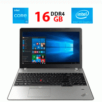 Ноутбук Lenovo ThinkPad E570 / 15.6" (1366x768) TN / Intel Core i5-7200U (2 (4) ядра по 2.5 - 3.1 GHz) / 16 GB DDR4 / 128 GB SSD / Intel HD Graphics 620 б/в