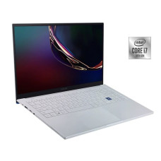 Ультрабук Samsung Galaxy Book Ion Silver NP950XCJ-K02US / 15.6" (1920x1080) IPS / Intel Core i7-10510U (4 (8) ядра по 1.8 - 4.9 GHz) / 16 GB DDR4 / 512 GB SSD / Intel UHD Graphics / WebCam б/в