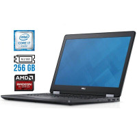 Ігровий ноутбук Dell Latitude E5570 / 15.6" TN / Core i7-6600U (2(4) ядра по 2.6-3.4GHz) / 8GB DDR4 / 256GB SSD M.2 /Radeon R7 M360, 2GB DDR3/ WebCam б/в