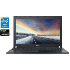 Ігровий ноутбук Acer TravelMate P6 TMP658-MG / 15.6" (1920x1080) IPS / Intel Core i7-6500U (2 (4) ядра по 2.5 - 3.1 GHz) / 8 GB DDR4 / 256 GB SSD / nVidia GeForce 940M, 2 GB DDR3, 64-bit / WebCam / Win 10 Pro б/в