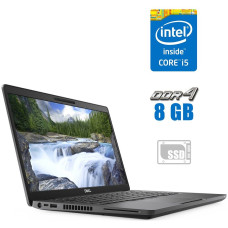 Ультрабук Dell Latitude 5400 / 14" (1920x1080) IPS / Intel Core i5-8365U (4 (8) ядра по 1.6 - 4.1 GHz) / 8 GB DDR4 / 240 GB SSD / Intel UHD Graphics / WebCam б/в