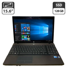 Ноутбук HP ProBook 4520s / 15.6" (1366x768) TN / Intel Core i3-380M (2 (4) ядра по 2.53 GHz) / 4 GB DDR3 / 128 GB SSD / Intel HD Graphics / DVD-ROM / VGA б/в