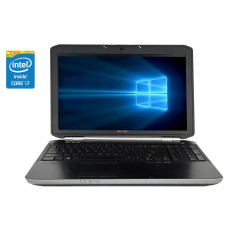 Ноутбук Б-клас Dell Latitude E5520 / 15.6" (1366x768) TN / Intel Core i7-2640M (2 (4) ядра по 2.8 - 3.5 GHz) / 4 GB DDR3 / 500 GB HDD / Intel HD Graphics 3000 / WebCam / DVD-RW б/в