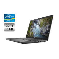 Ноутбук Dell Precision 3541 / 15.6" (1920x1080) IPS / Intel Core i7-9850H (6 (12) ядер по 2.6 - 4.6 GHz) / 16 GB DDR4 / 512 GB SSD / Intel UHD Graphics 630 / WebCam / Windows 10 б/в