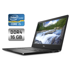 Ультрабук Б-клас Dell Latitude 3400 / 14" (1920x1080) IPS / Intel Core i5-8265U (4 (8) ядра по 1.6 - 3.9 GHz) / 16 GB DDR4 / 512 GB SSD / Intel UHD Graphics 620 / WebCam / Windows 10 б/в