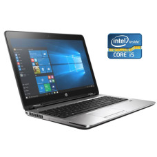 Ноутбук HP ProBook 650 G3 / 15.6" (1920x1080) TN / Intel Core i5-7200U (2 (4) ядра по 2.5 - 3.1 GHz) / 8 GB DDR4 / 240 GB SSD / Intel HD Graphics 620 / WebCam / Win 10 Pro б/в