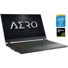 Игровой ноутбук Gigabyte Aero 15 OLED SA / 15.6" (3840x2160) IPS / Intel Core i7-9750H (6 (12) ядер по 2.6 - 4.5 GHz) / 16 GB DDR4 / 512 GB SSD / nVidia GeForce GTX 1660 Ti, 6 GB GDDR6, 192-bit / WebCam б/в
