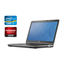 Ігровий ноутбук Dell Latitude E6540 / 15.6" (1920x1080) TN / Intel Core i7-4800MQ (4 (8) ядра по 2.7 - 3.7 GHz) / 8 GB DDR3 / 256 GB SSD / AMD Radeon HD 8790M, 2 GB GDDR5, 128-bit / WebCam / DVD-RW б/в