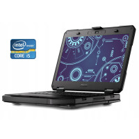 Захищений ноутбук Dell Latitude 5414 Rugged / 14" (1366x768) TN / Intel Core i5-6300U (2 (4) ядра по 2.4 - 3.0 GHz) / 8 GB DDR4 / 240 GB SSD / Intel HD Graphics 520 / WebCam / Win 10 Pro б/в