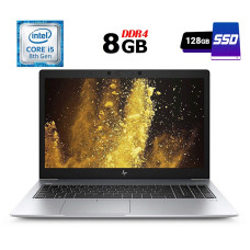 Ноутбук Б-клас HP EliteBook 840 G6 / 14" (1920x1080) IPS / Intel Core i5-8265U (4 (8) ядра по 1.6 - 3.9 GHz) / 8 GB DDR4 / 128 GB SSD / Intel UHD Graphics 620 / WebCam / USB 3.1 / HDMI б/в