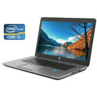 Ноутбук HP EliteBook 850 G2 / 15.6" (1920x1080) IPS / Intel Core i5-5200U (2 (4) ядра по 2.2 - 2.7 GHz) / 8 GB DDR3 / 256 GB SSD / Intel HD Graphics 5500 / WebCam б/в