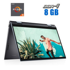 Ноутбук-трансформер Dell Inspiron 7415 2-in-1 / 14" (1920x1080) IPS Touch / AMD Ryzen 5 5500U (6 (12) ядер по 2.1 - 4.0 GHz) / 8 GB DDR4 / 512 GB SSD / AMD Radeon Graphics / WebCam б/в