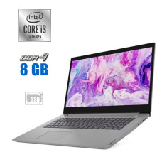 Ноутбук Б-клас Lenovo IdeaPad 3 17IML05 / 17.3" (1600x900) TN / Intel Core i3-10110U (2 (4) ядра по 2.1 - 4.1 GHz) / 8 GB DDR4 / 256 GB SSD M.2 / Intel UHD Graphics / WebCam б/в