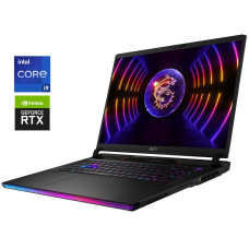 Ігровий ноутбук MSI Raider GE78 HX 13VH / 17" (2560x1600) IPS / Intel Core i9-13950HX (24 (32) ядра по 2.2 - 5.5 GHz) / 32 GB DDR5 / 2000 GB SSD / nVidia GeForce RTX 4080, 12 GB GDDR6X, 192-bit / WebCam / Win 11 Pro б/в