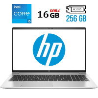 Ультрабук HP ProBook 650 G8 / 15.6" (1920x1080) IPS / Intel Core i5-1135G7 (4 (8) ядра по 2.4 - 4.2 GHz) / 16 GB DDR4 / 256 GB SSD M.2 / Intel Iris Xe Graphics / WebCam / HDMI б/в