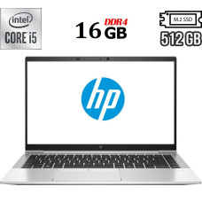 Ультрабук Б-клас HP EliteBook 840 G7 / 14" IPS / Intel Core i5-10310U (4(8) ядра по 1.7-4.4 GHz) / 16GB DDR4 / 512GB SSD M.2 / UHD Graphics / WebCam / USB 3.1 / HDMI б/в