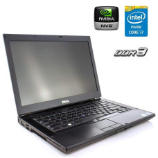 Ноутбук Dell Latitude E6410 / 14" (1440x900) TN / Intel Core i7-640M (2 (4) ядра по 2.8 - 3.46 GHz) / 4 GB DDR3 / 320 GB HDD / nVidia NVS 3100M, 512 MB DDR3, 64-bit / WebCam б/в