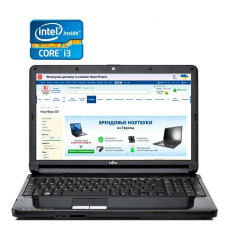 Ноутбук Fujitsu Lifebook AH530 / 15" (1366x768) TN / Intel Core i3-370M (2 (4) ядра по 2.4 GHz) / 4 GB DDR3 / 500 GB HDD / Intel HD Graphics / WebCam б/в