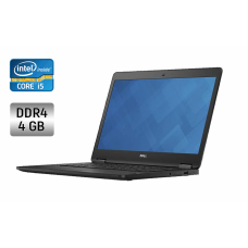Ноутбук Dell Latitude E7470 / 14" (1366x768) TN / Intel Core i5-6300U (2 (4) ядра по 2.4 - 3.0 GHz) / 4 GB DDR4 / 128 GB SSD / Intel HD Graphics 520 / WebCam / Windows 10 б/в