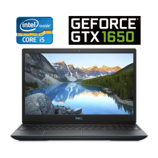 Ігровий ноутбук Dell G3 3500 / 15.6" (1920x1080) IPS / Intel Core i5-10300H (4 (8) ядра по 2.5 - 4.5 GHz) / 16 GB DDR4 / 256 GB SSD + 1000 GB HDD / nVidia GeForce GTX 1650, 4 GB GDDR5, 128-bit / WebCam / Windows 10 б/в
