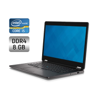 Ультрабук Dell Latitude E7470 / 14" (1600x900) TN / Intel Core i5-6300U (2 (4) ядра по 2.4 - 3.0 GHz) / 8 GB DDR4 / 256 GB SSD / Intel HD Graphics 520 / WebCam / Windows 10 б/в