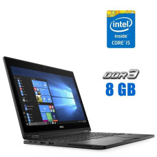 Ноутбук Dell Latitude 5289 / 12.5" (1920x1080) IPS Touch / Intel Core i5-7200U (2 (4) ядра по 2.5 - 3.1 GHz) / 8 GB DDR3 / 240 GB SSD / Intel HD Graphics 620 / WebCam б/в