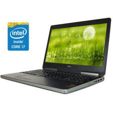 Ноутбук Б-клас Dell Precision / 15.6" IPS / Core i7-6920HQ (4(8) ядра по 2.9-3.8 GHz) / 16GB DDR4 / 500GB SSD / HD Graphics 520 / WebCam б/в