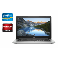 Ігровий ноутбук Б-клас Dell Inspirion 17-5770 / 17.3" (1920x1080) IPS / Intel Core i7-8550U (4 (8) ядра по 1.8 - 4.0 GHz) / 16 GB DDR4 / 480 GB SSD / AMD Radeon 530, 4 GB GDDR5, 64-bit / WebCam / Windows 10 б/в