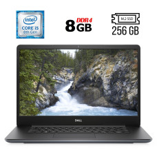 Ноутбук Б-клас Dell Vostro 5581 / 15.6" (1920x1080) IPS / Intel Core i5-8265U (4 (8) ядра по 1.6 - 3.9 GHz) / 8 GB DDR4 / 256 GB SSD M.2 / Intel UHD Graphics 620 / WebCam / HDMI / Windows 10 б/в