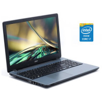 Ноутбук Acer Aspire E5-571-7776 / 15.6" (1366x768) TN / Intel Core i7-4510U (2 (4) ядра по 2.0 - 3.1 GHz) / 8 GB DDR3 / 240 GB SSD / Intel HD Graphics 4400 / WebCam / Win 10 Home б/в