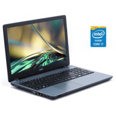Ноутбук Acer Aspire E5-571-7776 / 15.6" (1366x768) TN / Intel Core i7-4510U (2 (4) ядра по 2.0 - 3.1 GHz) / 8 GB DDR3 / 240 GB SSD / Intel HD Graphics 4400 / WebCam / Win 10 Home б/в
