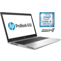 Ноутбук HP ProBook 650 G4 / 15.6" (1920x1080) IPS / Intel Core i5-7200U (2 (4) ядра по 2.5 - 3.1 GHz) / 16 GB DDR4 / 240 GB SSD / Intel HD Graphics 620 / WebCam б/в