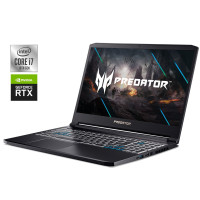 Ігровий ноутбук Acer Predator Triton PT315-52 / 15.6" (1920x1080) IPS / Intel Core i7-10750H (6 (12) ядер по 2.6 - 5.0 GHz) / 16 GB DDR4 / 512 GB SSD / nVidia GeForce RTX 2070 Max-Q, 8 GB GDDR6, 256-bit / WebCam б/в