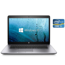 Ноутбук Б-клас HP Elitebook 850 G1 / 15.6" (1920x1080) TN / Intel Core i5-4300U (2 (4) ядра по 1.9 - 2.9 GHz) / 8 GB DDR3 / 240 GB SSD / Intel HD Graphics 4400 / WebCam / Win 10 Pro б/в