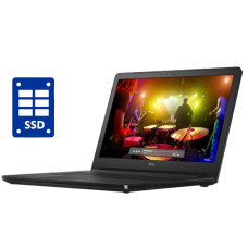 Ноутбук Dell Inspiron / 15.6" TN / Core i3-7100U (2(4) ядра по 2.4GHz) / 4GB DDR4 / 240GB SSD / HD Graphics 620 / WebCam / DWD-ROM / Win 10 Home б/в