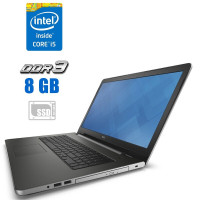 Ноутбук Dell Inspiron 17 5759 / 17.3" TN / Intel Core i5-6200U (2(4) ядра по 2.3-2.8GHz) / 8GB DDR3 / 1000GB HDD / HD Graphics 520 / WebCam / Win 10 б/в