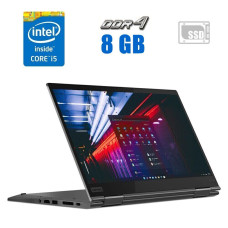 Ноутбук-трансформер Lenovo ThinkPad X1 Yoga (4th gen) / 14" (1920x1080) IPS Touch / Intel Core i5-8250U (4 (8) ядра по 1.6 - 3.4 GHz) / 8 GB DDR4 / 240 GB SSD / Intel UHD Graphics 620 / WebCam б/в