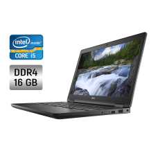 Ноутбук Dell Latitude 5590 / 15.6" (1920x1080) IPS / Intel Core i5-8250U (4 (8) ядра по 1.6 - 3.4 GHz) / 16 GB DDR4 / 256 GB SSD / Intel UHD Graphics 620 / WebCam б/в
