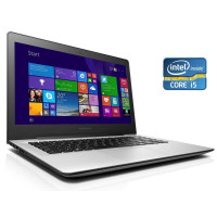 Ультрабук Lenovo IdeaPad U41-70 / 14" (1920x1080) TN / Intel Core i5-5200U (2 (4) ядра по 2.2 - 2.7 GHz) / 8 GB DDR3 / 120 GB SSD / Intel HD Graphics 5500 / WebCam / Win 10 Home б/в
