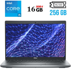 Ультрабук Dell Latitude 5430 / 14" (1920x1080) IPS / Intel Core i5-1245U (10 (12) ядер по 1.6 - 4.4 GHz) / 16 GB DDR4 / 256 GB SSD M.2 / Intel Iris Xe Graphics / WebCam / Fingerprint / USB 3.2 / HDMI / Windows 10 б/в