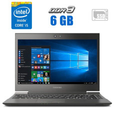 Ультрабук Toshiba Portege Z930 / 13.3" (1366x768) TN / Intel Core i5-3437U (2 (4) ядра по 1.9 - 2.9 GHz) / 6 GB DDR3 / 256 GB SSD / Intel HD Graphics 4000 / WebCam б/в