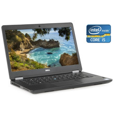 Ультрабук Dell Latitude E5470 / 14" IPS / Core i5-6440HQ (4 ядра по 2.6-3.5 GHz) / 8GB DDR4 / 240GB SSD / HD Graphics 530 / WebCam / Win 10 Pro б/в