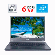 Ноутбук Acer Aspire M5-481T / 14" (1366x768) TN / Intel Core i3-2377M (2 (4) ядра по 1.5) / 6 GB DDR3 / 500 GB HDD / Intel HD Graphics 3000 б/в