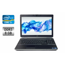 Ноутбук Dell Latitude E6530 / 15.6" (1920x1080) TN / Intel Core i3-2350M (2 (4) ядра по 2.3 GHz) / 8 GB DDR3 / 465 GB HDD / Intel HD Graphics 3000 / WebCam / DVD-RW б/в