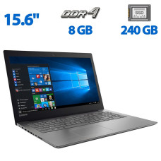 Ноутбук Lenovo IdeaPad 320-15IKB / 15.6" (1366x768) TN / Intel Core i5-7200U (2 (4) ядра по 2.5 - 3.1 GHz) / 8 GB DDR4 / 240 GB SSD / Intel HD Graphics 620 / WebCam / HDMI б/в